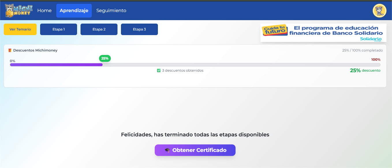 MICHI MONEY EDU FINANZAS